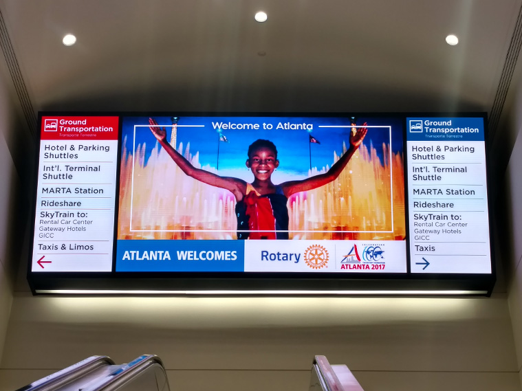 Atlanta Airport Sign